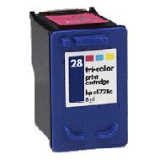Picture of Compatible C8728AN (HP 28) Tri-Color Inkjet Cartridge (7000 Yield)