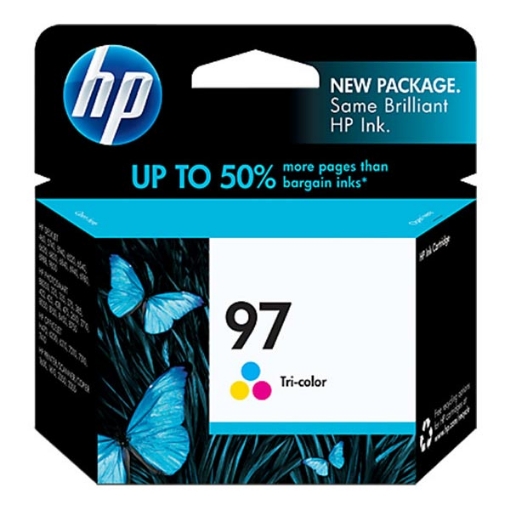 Picture of HP C9363WN (HP 97) Tri-Color Inkjet Cartridge (560 Yield)