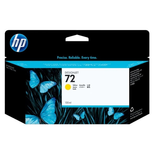 Picture of HP C9373A (HP 72) Yellow Inkjet Cartridge (13000 Yield)