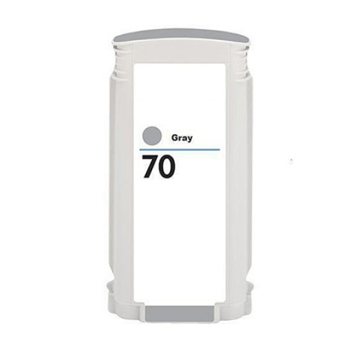Picture of Compatible C9450A (HP 70) Gray Pigment Inkjet Cartridge (130 ml)