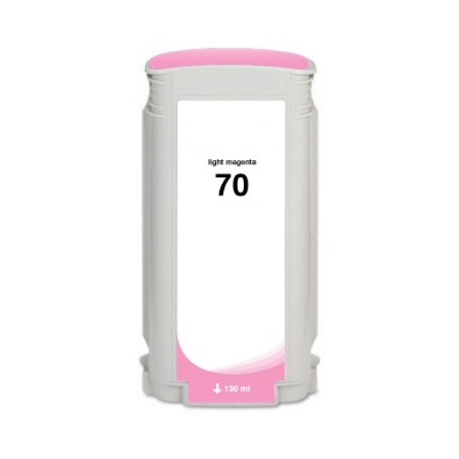 Picture of Compatible C9455A (HP 70) Light Magenta Pigment Inkjet Cartridge (130 ml)