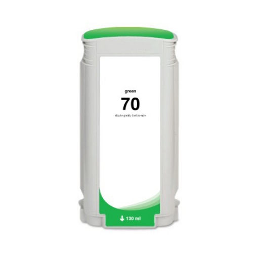 Picture of Compatible C9457A (HP 70) Green Pigment Inkjet Cartridge (130 ml)