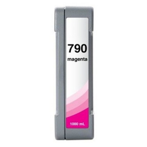 Picture of Compatible CB273A (HP 790) Magenta Low Solvent Inkjet Cartridge (1,000 ml)