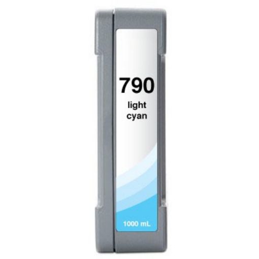 Picture of Compatible CB275A (HP 790) Light Cyan Low Solvent Inkjet Cartridge (1,000 ml)