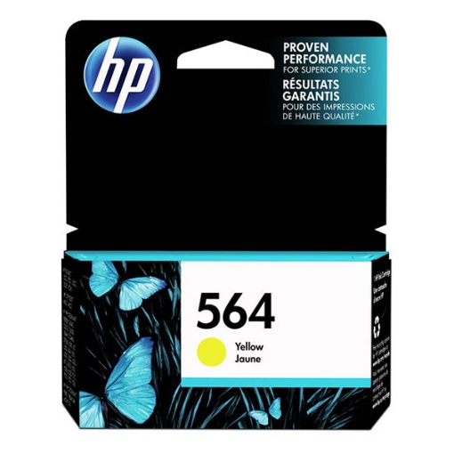 Picture of HP CB320WN (HP 564) Yellow Inkjet Cartridge (300 Yield)