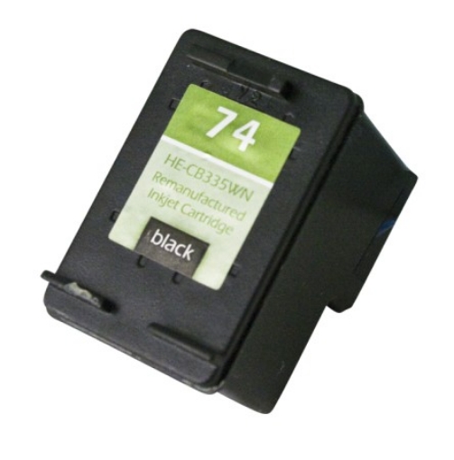 Picture of Compatible CB335WN (HP 74) Black Inkjet Cartridge (200 Yield)