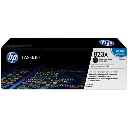 Picture of HP CB380A (HP 823A) Black Toner Cartridge (16500 Yield)