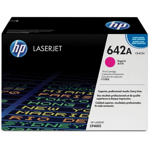 Picture of HP CB403A (HP 642A) Magenta Toner Cartridge (7500 Yield)