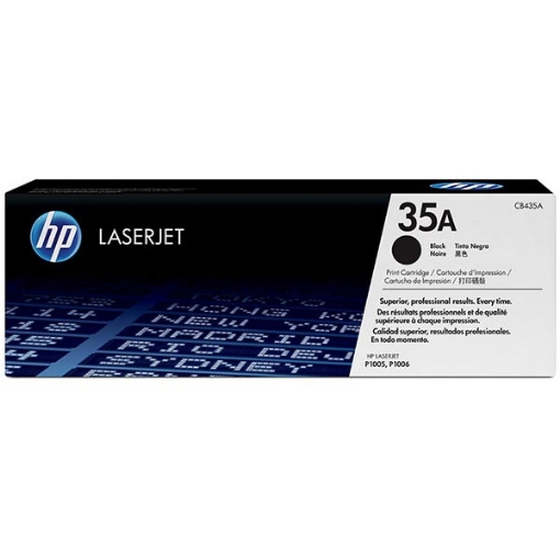 Picture of HP CB435AD (HP 35A) Black Toner Cartridge (Dual Pack) (1500 Yield)