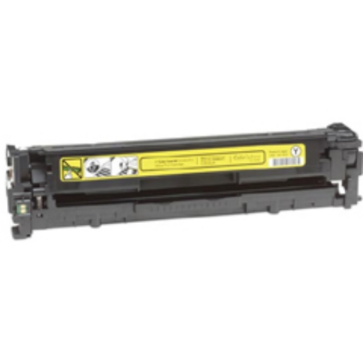 Picture of Compatible CB542A (HP 125A) Yellow Toner Cartridge (1400 Yield)