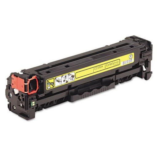 Picture of Compatible CC532A (HP 304A) Yellow Toner Cartridge (2800 Yield)