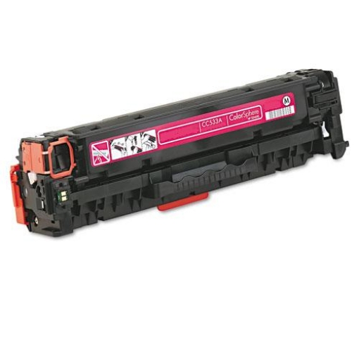Picture of Compatible CC533A (HP 304A) Magenta Toner Cartridge (2800 Yield)