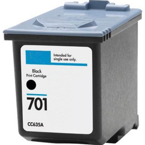 Picture of Compatible CC635A (HP 701) Black Inkjet Cartridge (350 Yield)