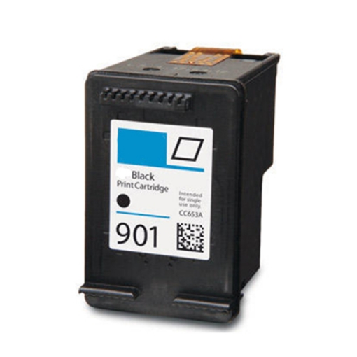 Picture of Compatible CC653AN (HP 901) Black Inkjet Cartridge (200 Yield)