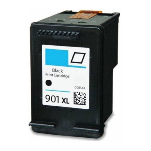 Picture of Compatible CC654AN (HP 901XL) High Yield Black Inkjet Cartridge (700 Yield)
