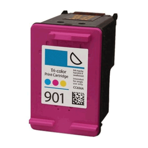 Picture of Compatible CC656AN (HP 901) Tri-Color Inkjet Cartridge (360 Yield)
