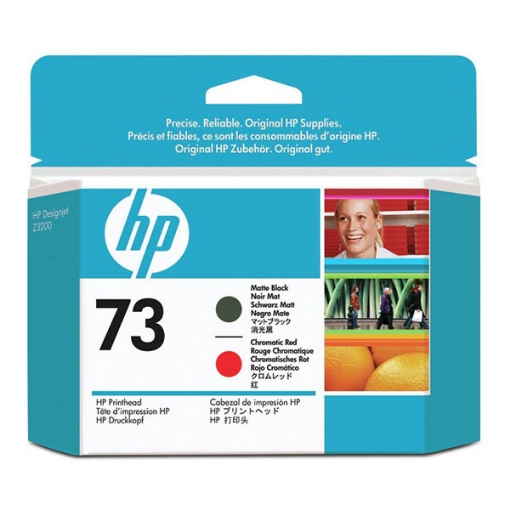 Picture of HP CD949A (HP 73) Chromatic Red & Matte Black Inkjet Cartridge Printhead