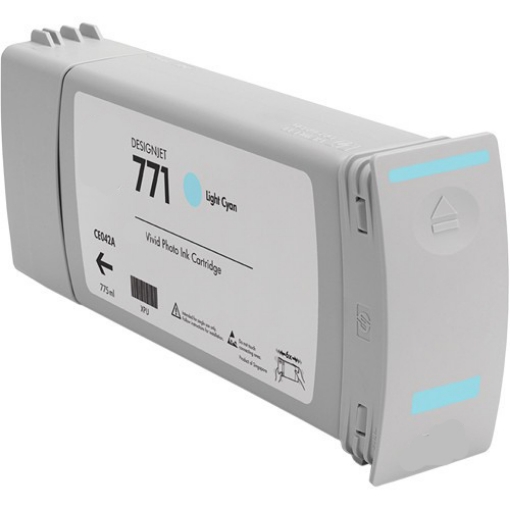 Picture of Compatible CE042A (HP 771) Light Cyan Ink Cartridge (775 ml)