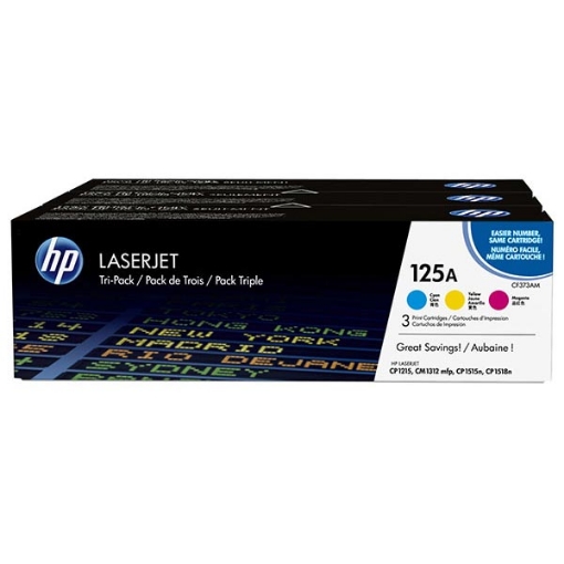 Picture of HP CE259A (HP 125A) Magenta, Cyan, Yellow Smart Print Cartridge (1400 Yield)