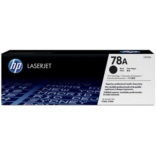 Picture of HP CE278A (HP 78A) Black Toner Cartridge (2100 Yield)