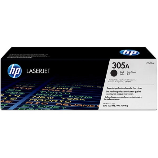 Picture of HP CE410AG (HP 305A) Black Toner Cartridge (2200 Yield)