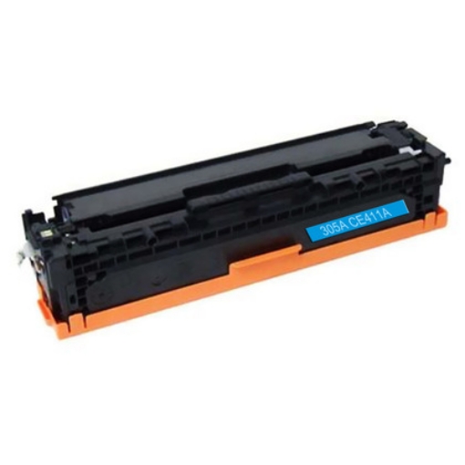 Picture of Compatible CE411A (HP 305A) Cyan Toner Cartridge (2600 Yield)