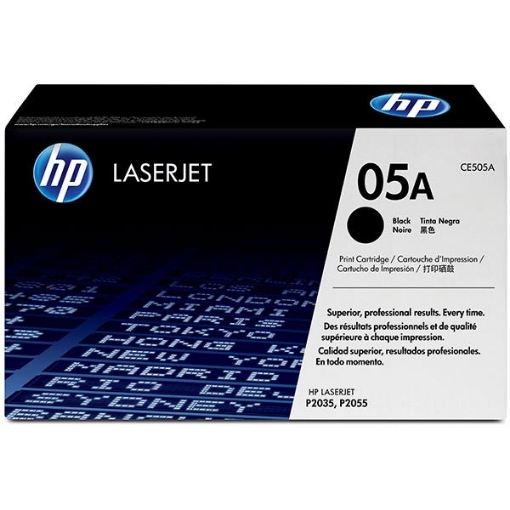 Picture of HP CE505A (HP 05A) Black Toner Cartridge (2300 Yield)