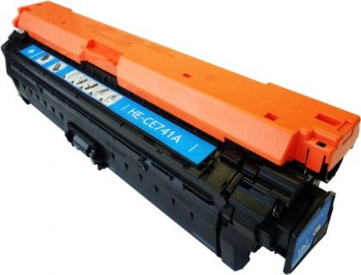 Picture of Compatible CE741A (HP 307A) Cyan Laser Toner Cartridge (7300 Yield)