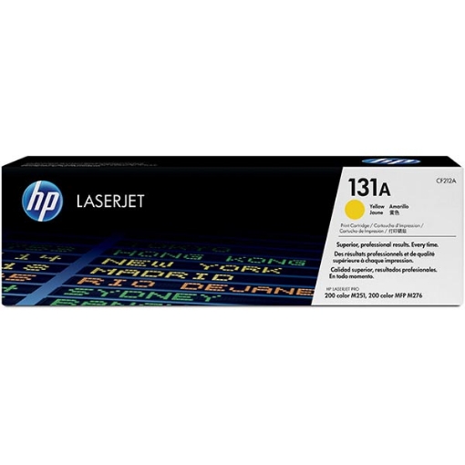 Picture of HP CF212A (HP 131A) Yellow Laser Toner Cartridge (1800 Yield)