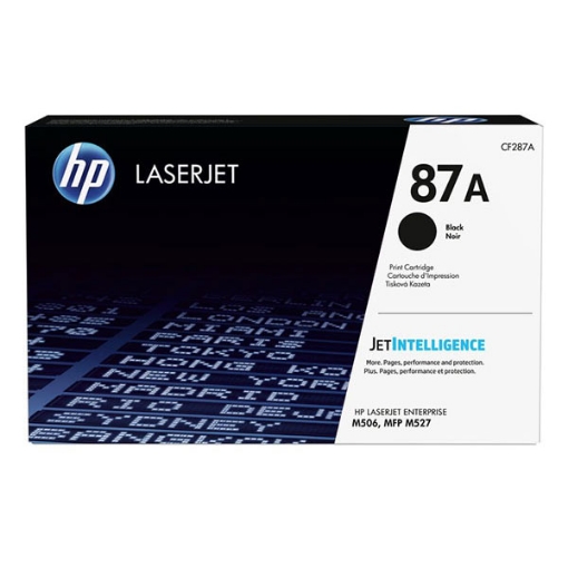 Picture of HP CF287A (HP 87A) Black Toner Cartridge (9000 Yield)
