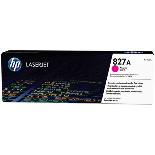 Picture of HP CF303A (HP 827A) Magenta Toner Cartridge (32000 Yield)