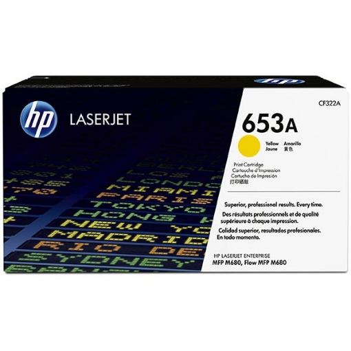 Picture of HP CF322A (HP 653A) Magenta Toner Cartridge (16500 Yield)