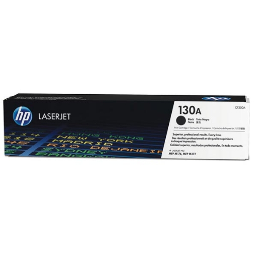 Picture of HP CF350A (HP 130A) Black Toner Cartridge (1300 Yield)