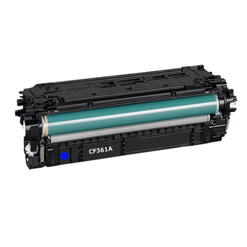 Picture of Compatible CF361A (HP 508A) Cyan Toner Cartridge (5000 Yield)
