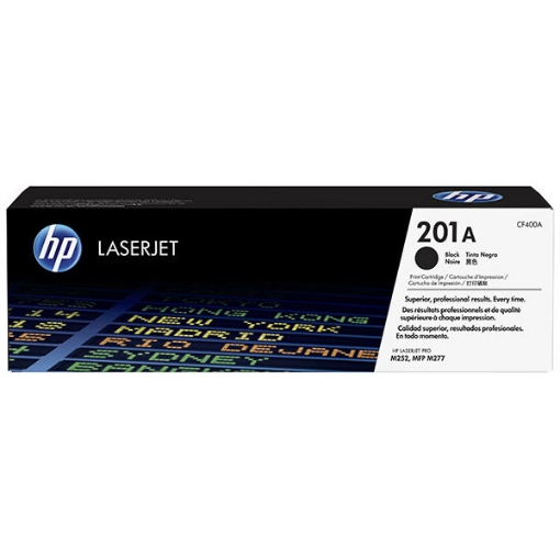 Picture of HP CF400A (HP 201A) Black Toner Cartridge (1500 Yield)