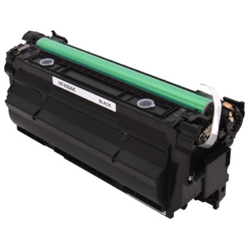 Picture of Compatible CF450A (HP 655A) Black Toner Cartridge (12500 Yield)