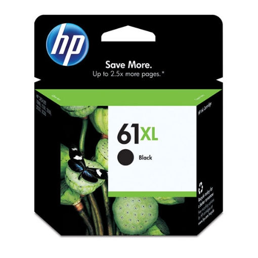 Picture of HP CH563WN (HP 61XL) High Yield Black Ink Cartridge (480 Yield)