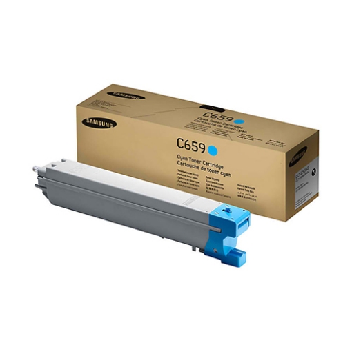 Picture of Samsung CLT-C659S Cyan Toner