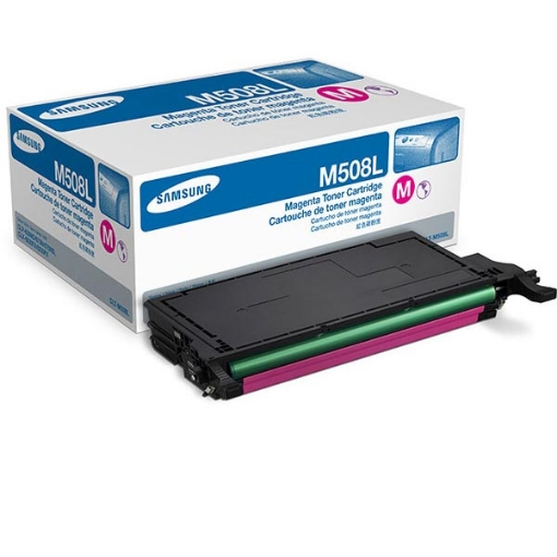 Picture of Samsung CLT-M508L High Yield Magenta Toner Cartridge (4000 Yield)