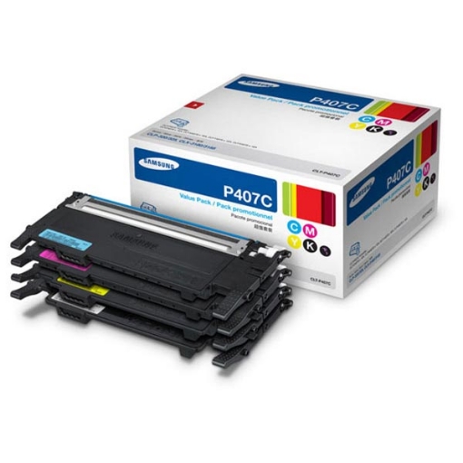 Picture of Samsung CLT-P407C Four Color Inkjet Cartridge (Multipack)