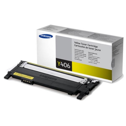 Picture of Samsung CLT-Y406S Yellow Toner Cartridge (1000 Yield)