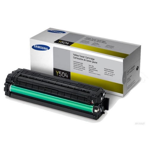 Picture of Samsung CLT-Y504S Yellow Toner Cartridge (1800 Yield)