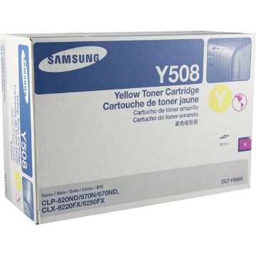 Show details for Samsung CLT-Y508S Yellow Toner Cartridge (4000 Yield) Picture of Samsung CLT-Y508S Yellow Toner Cartridge (4000 Yield)