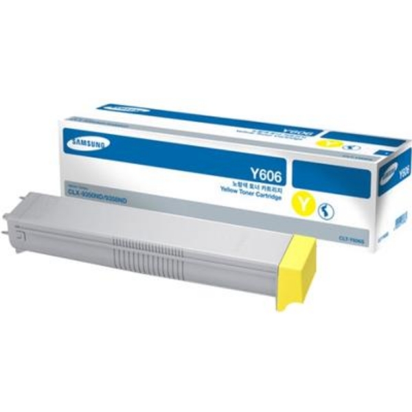 Picture of Samsung CLT-Y606S High Yield Yellow Toner Cartridge (20000 Yield)