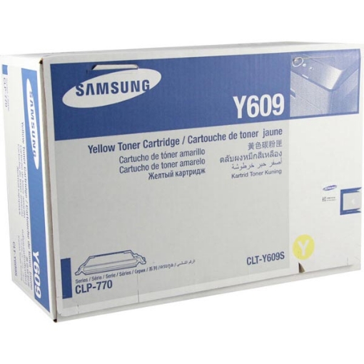 Picture of Samsung CLT-Y609S Yellow Toner Cartridge (7000 Yield)