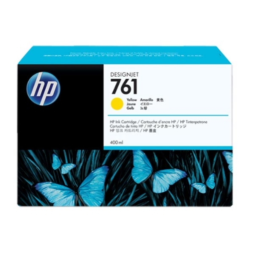 Picture of HP CM992A (HP 761) Yellow Ink Cartridge (400 ml)
