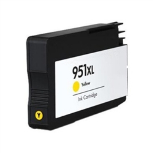 Picture of Compatible CN048AN (HP 951XL) High Yield Yellow Inkjet Cartridge (1500 Yield)