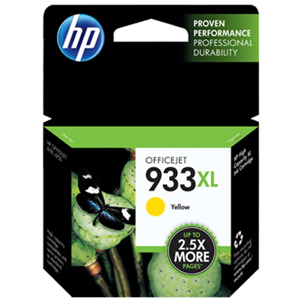 Picture of HP CN056AN (HP 933XL) High Yield Yellow Inkjet Cartridge (825 Yield)