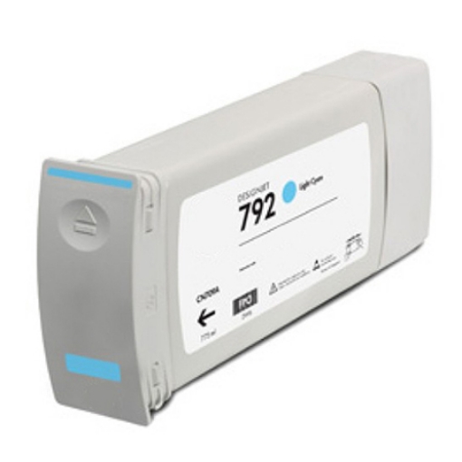 Picture of Compatible CN709A (HP 792) Light Cyan Inkjet Cartridge (775 Yield)