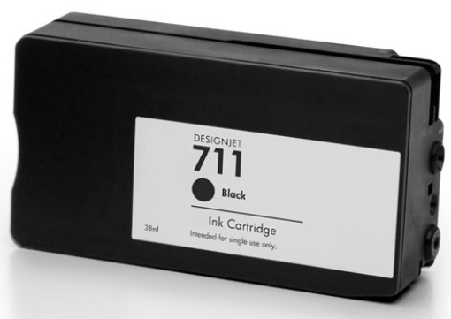 Picture of Compatible CZ133A (HP 711A) Black Inkjet Cartridge (80 ml)